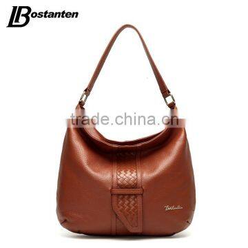 European stylish genuine leather hobo bag handbags women shoulder bags
