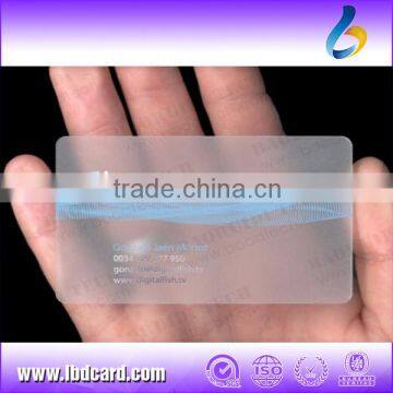 Die-cutting T5577 Crystal Transparent Cards Factory Direct Sale photo-2