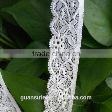 Fall Angle Plate Trim Stretch French Lace For Apparel, Lingerie, Textile & Accessories