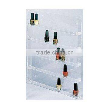 5-tier Acrylic Slatwall Nail Polish Display Shelf