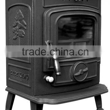 indoor use wood pellet and Log heating stove