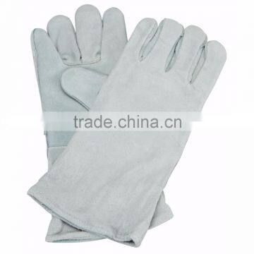 Safety welding Gloves/Cowhide split leather Welding Gloves/Leather Welding Gloves Red Color