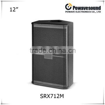 SRX712M powavesound professional active audio speakers monitor passive speaker full range 12'' single speaker