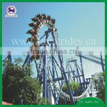 china top roller coaster manufacturer amusement small suspended roller coaster for sale