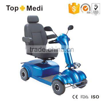 Comfortable Vehicle Seat Power Electric Wheelchair with Driving Lamp for Elderly or Disabled