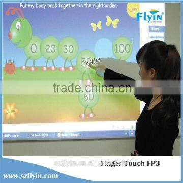 2014 New technology Interactive Finger Touch Multi Touch Whiteboard FP3 turn any projected wall into interactive whiteboard