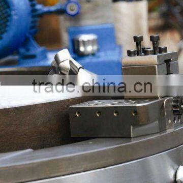 Electric pipe cutting and beveling machine