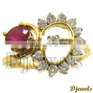 Diamond Gold Rings, Rings Jewellery, Ladies Diamond Rings