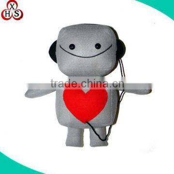Custom plush stuffed talking robot animal dog toys for kids