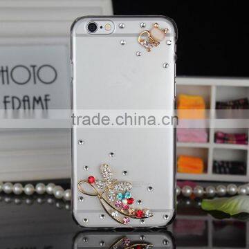 Fashion Rhinestone Diamond Studded Cell Phone Case For Iphone 6 photo-4