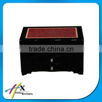 Vintage Three Layer Jewelry Boxes Wooden Jewelry Box Jewelry Boxes With Key Lk