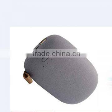Hot Sales10400mAh Frosted Cobblestone Dual USB Port External Emergency Charging Power Bank photo-3