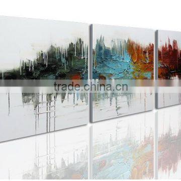 100% handmade 3 panel canvas wall art