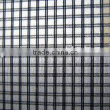 black upholstery fabric plaid curtain100% polyester colorful checks fabric