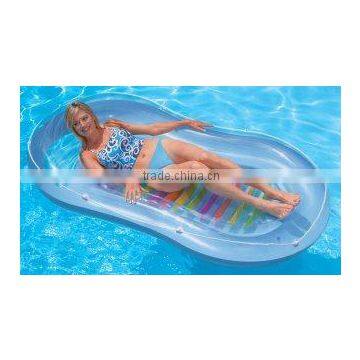 inflatable lounge floater/air mattress/inflatable mat lounge
