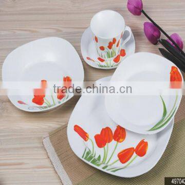 20-piece porcelain dinner set, good ceramic dinner sets, tableware, dinner plate