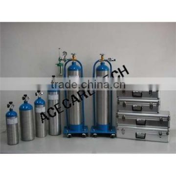 CO2 tank, mini aluminium oxygen cylinder made in China