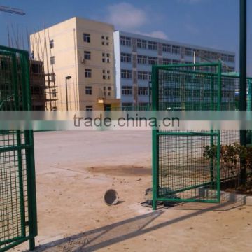 construction heavy mesh panels wire fencing gate/backyard 3D Powder Coated wire mesh fence