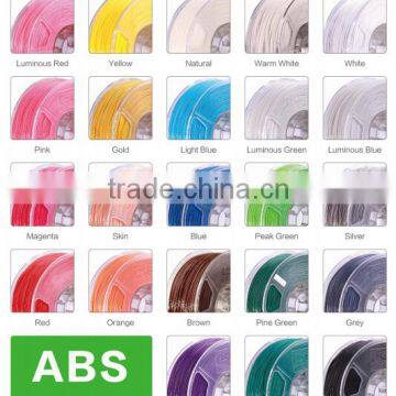 ESUN 3D Printer filament 3mm abs 3d printing filament 3D filament abs