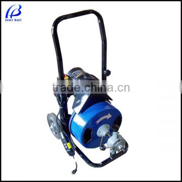 Powerful MD50 Drum drain pipe cleaner machine