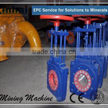 Xinhai Pipeline Valves No Pressure Loss Knife, Wafer - Type Seamless Gate Valve