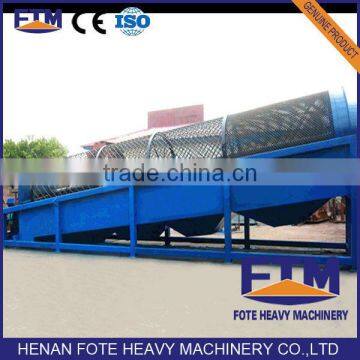 High efficiency drum screen manufacturer for gold ore