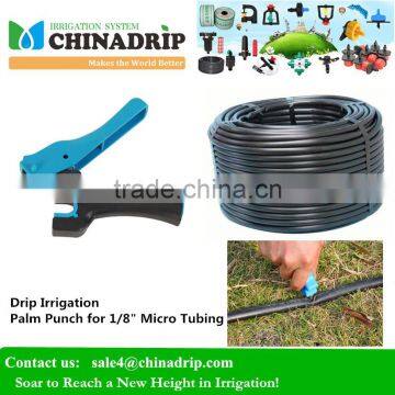 Drip Irrigation Palm Punch for 1/8" Micro Tubing