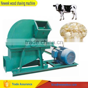 NEWEEK 4 blades diesel tree branch wood shaving machine for paper producing