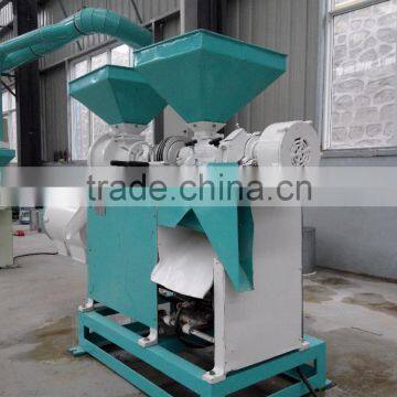 Automatic small scale corn grits machine