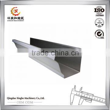 OEM Parts Manufacturing Company Sheet Metal Stamping Parts Brush Aluminum Gutter photo-4