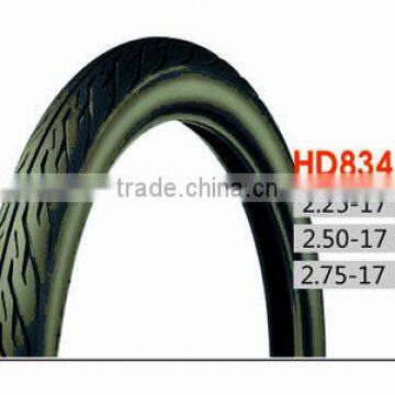 High Quality Wholesale Rubber Motorcycle Tyre2.25-17 For Sales