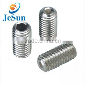 Customized hex socket set screw