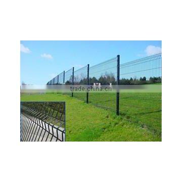 Green Vinyl Coated Welded Wire Mesh Fence/pvc Coated 1x1 Wire Mesh Fencing photo-4