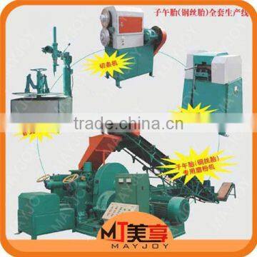 2015 New arrival scrap tire processing production line /balancing tire machine(Wechat:008613816026154)