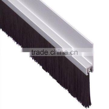 escalator safety brush stripping brush with black pp bristle