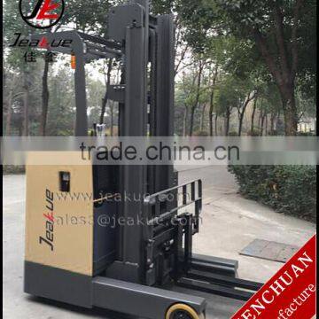 China made Factory use mast reach extended Electric Reach forklift