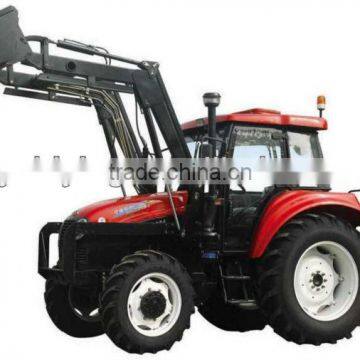 SJH 125HP four wheel tractor farming shredder machine