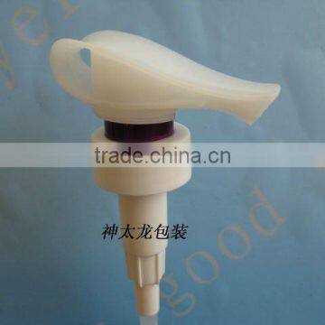 plastic lotion pump dispenser in special design