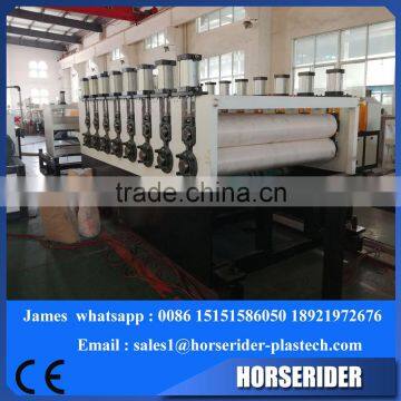 WPC/PVC plastic recycled construction/door/floor/furniture/advertising/decoration crust foamed board/sheet machine/extruder