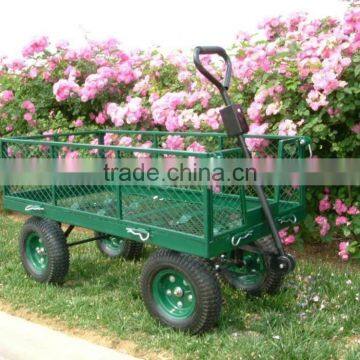 Metal Folding Wagon Beach Hand Pull Cart photo-3