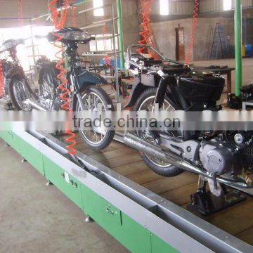 motorcycle assembly line