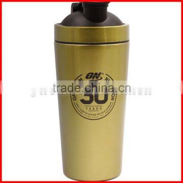 New Single Wall Stainless Steel Protein Shaker Bottle With Color photo-5