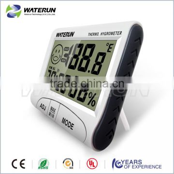 wall clock digital thermometer and hygrometer