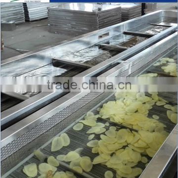 Food processing industry sweet corn freezing line