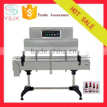 low price china manufacturer soybean sauce / vinegar / olive oil bottle shrink machine