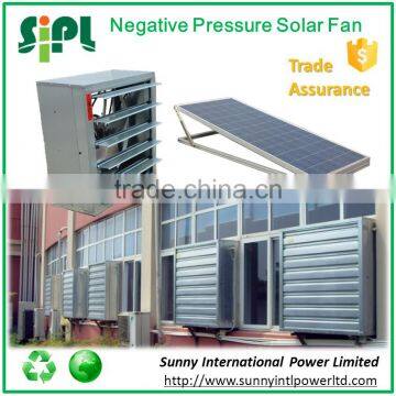 Stainless steel axial fan blades solar high power factory smoke exhaust fan