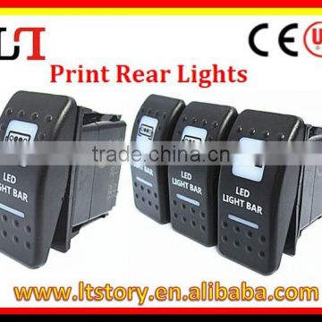 SPST illuminated rocker switch