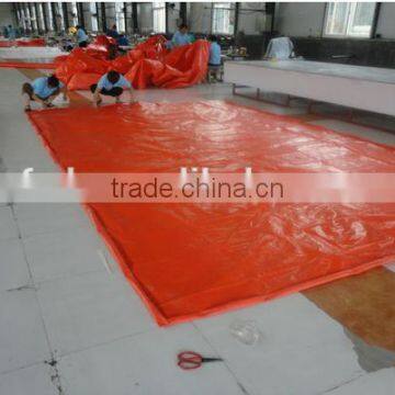 covering Insulation tarpaulin ,weather resistant insulated Blanket, PE foam layer insulated tarpaulin