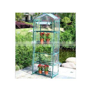 PVC Zip Door Greenhouse