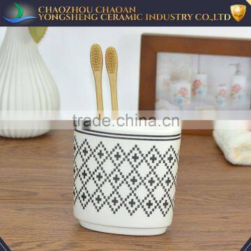 China Manufacturer Modern Ceramic Bathroom Accessory Gift Set With ISO and CE Certificate photo-3